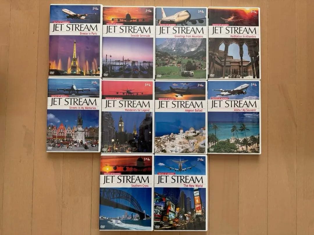 FANTASY OF MEMORIES JALジェットストリームDVD 1~10