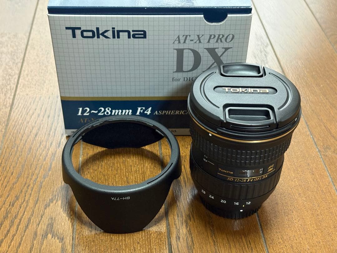 Tokina　ズームレンズ　ATX 12-28mm F4 PRO DX ニコン