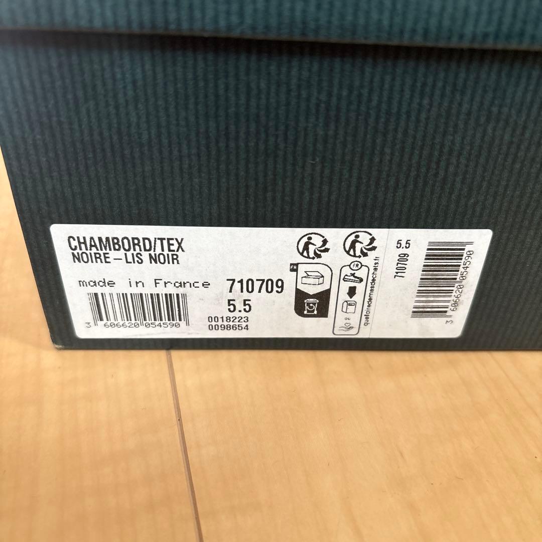 【極美品】パラブーツ　シャンボード　ブラック　5.5サイズ
