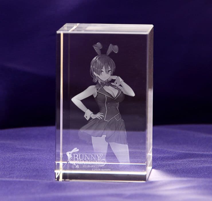 バニーガーデン DXパック(美羽香VIPセット) + 3Dクリスタル(美羽香)