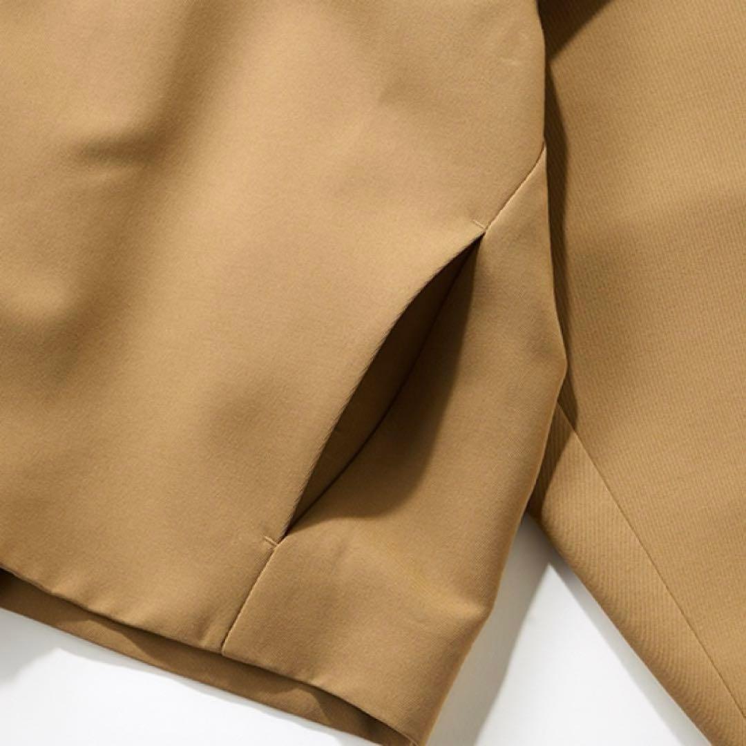 【新品タグ付き】MIESROHE ミースロエビッグカラーショートトレンチコート