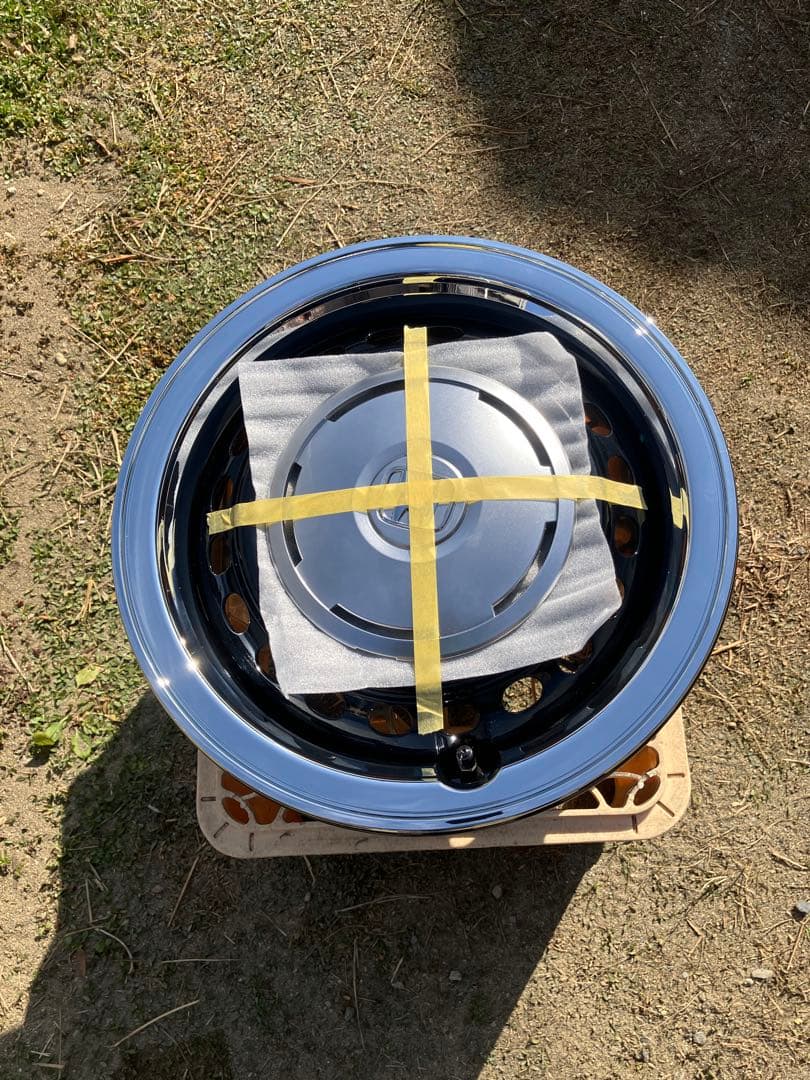 NBOX JOYターボ　ホイール４本セット　センターキャップリムリング