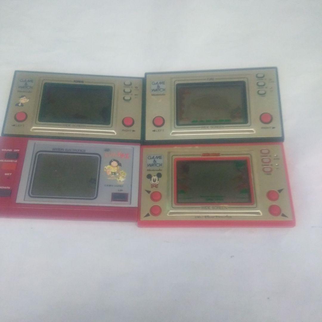 ア*！様 ゲームウオッチ4個まとめてC