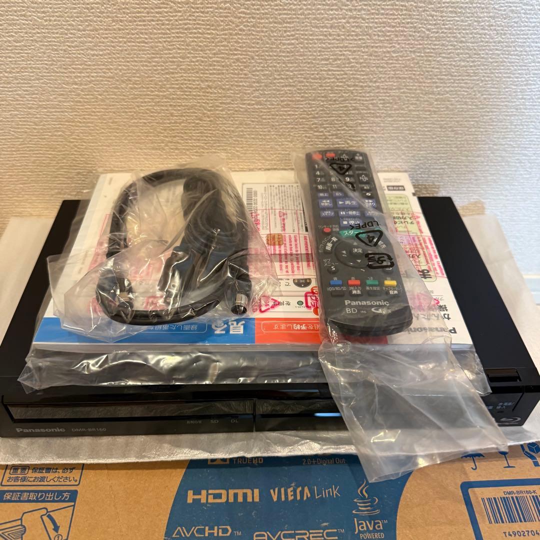 Panasonic パナソニック DIGA ディーガ DMR-BR160-K