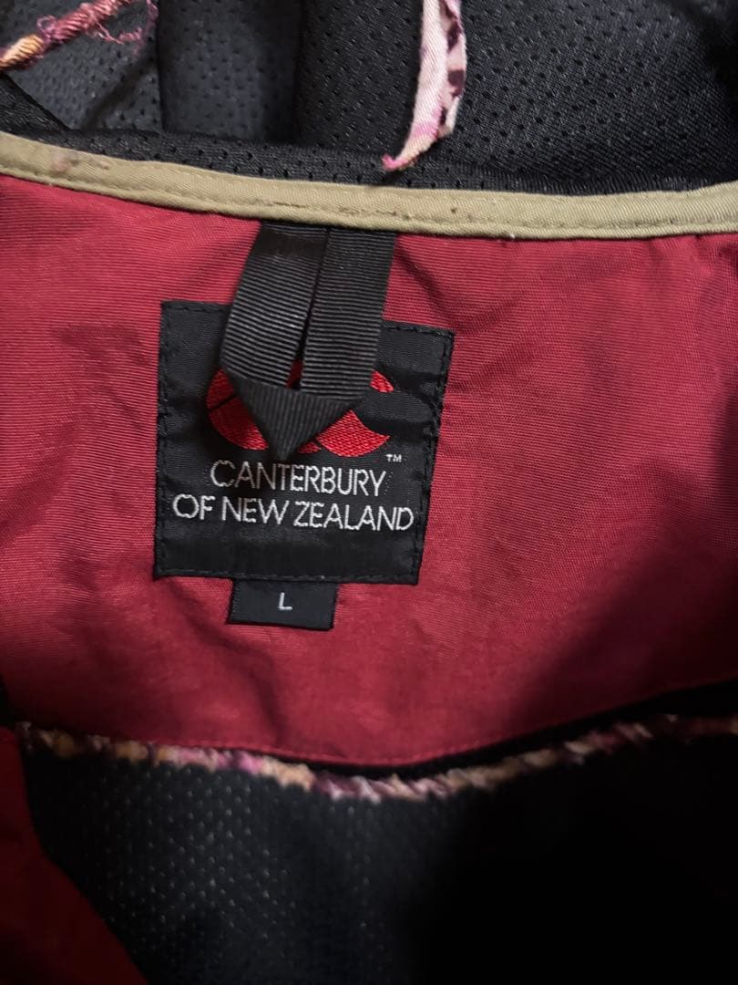 CANTERBURY OF NEWZEALANDプラクティスプルオーバーウェア