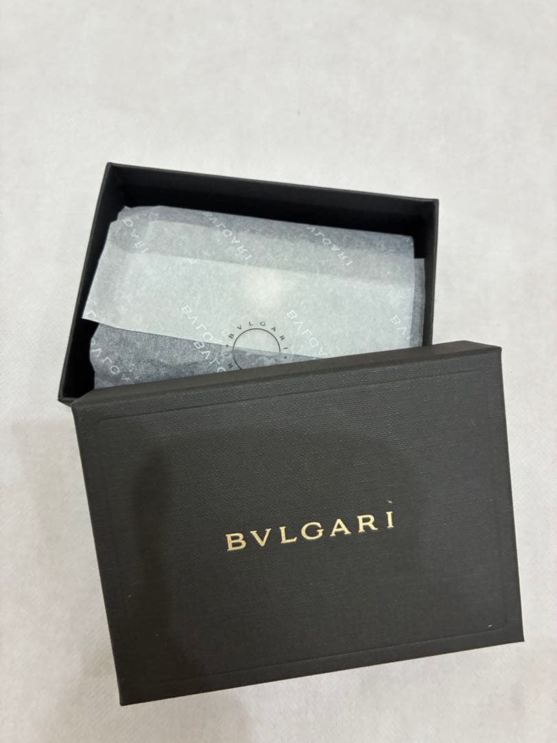 【未使用】BVLGARI ブルガリ　キーケース　ブラック　レザー