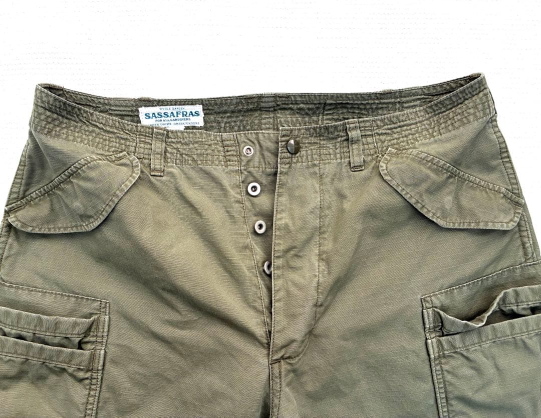 SASSAFRAS ササフラス OVERGROWN PANTS