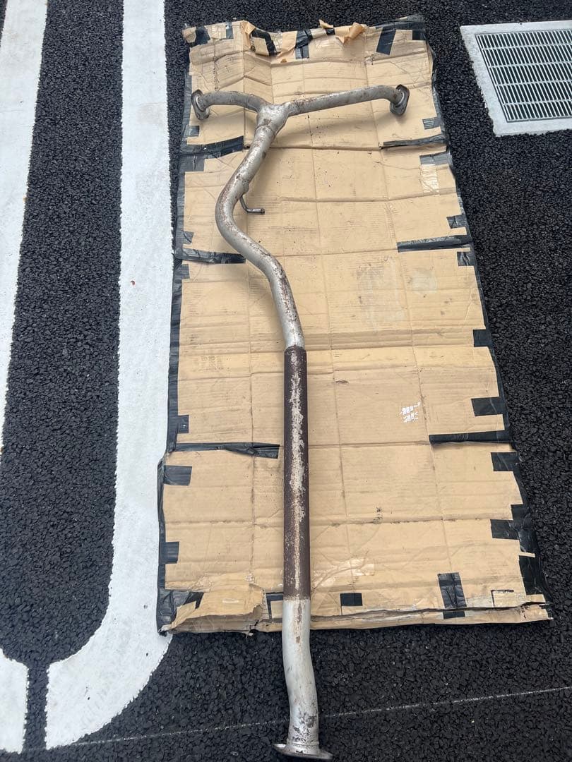 レヴォーグVM4 VMG中間ストレートマフラー純正加工