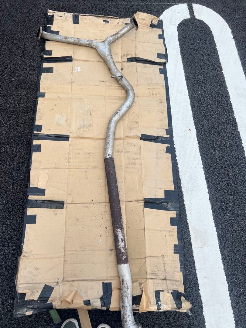 レヴォーグVM4 VMG中間ストレートマフラー純正加工