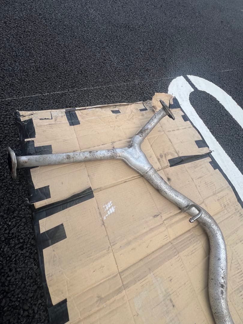 レヴォーグVM4 VMG中間ストレートマフラー純正加工