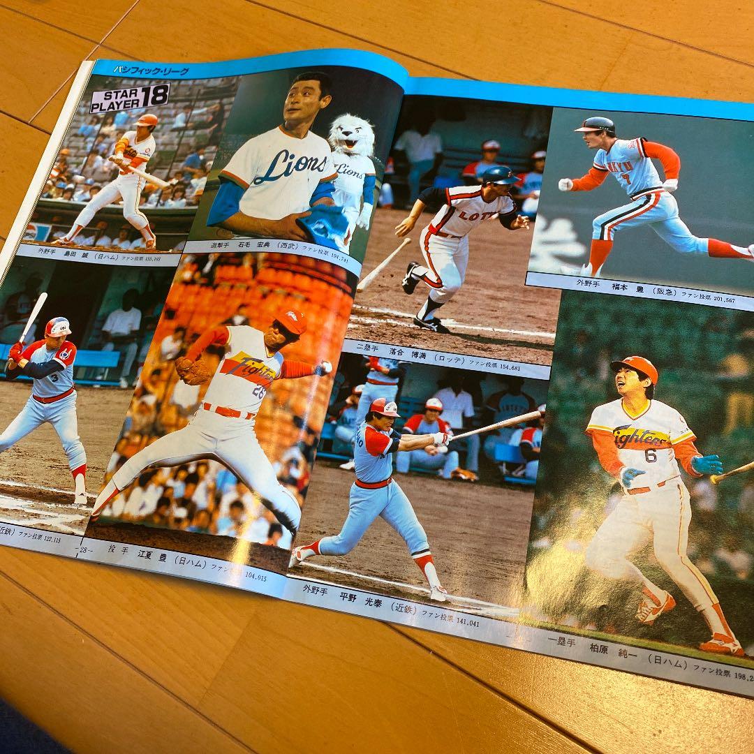 1982プロ野球オールスターゲーム@オフィシャルプログラム