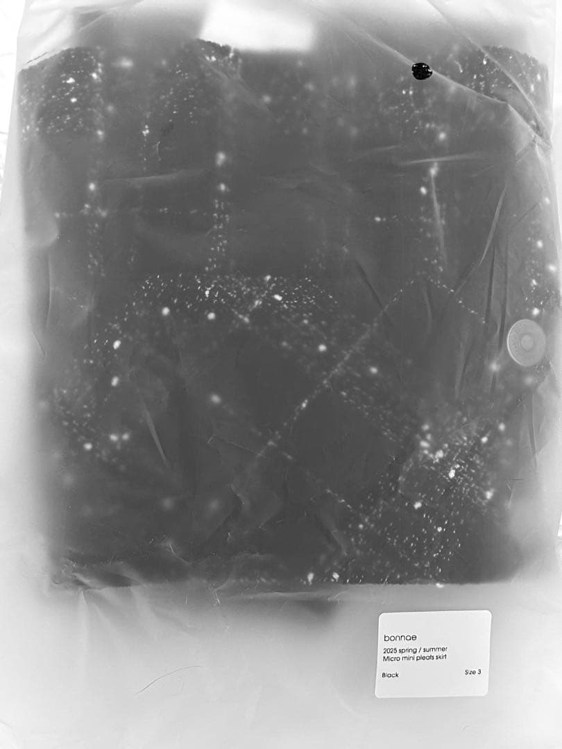 [新品] bonnae micro pleats skirt (サイズ３)