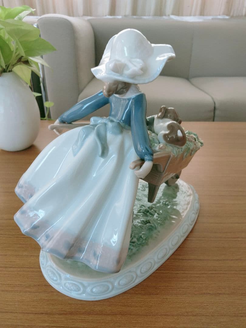 リヤドロ「乗せてあげる！！」新品同様