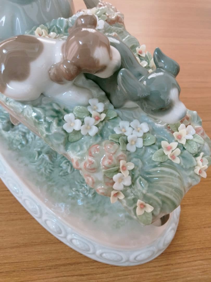 リヤドロ「乗せてあげる！！」新品同様