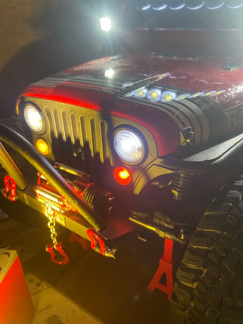 axial CJ7 クローラー　jeep スケール　カスタム