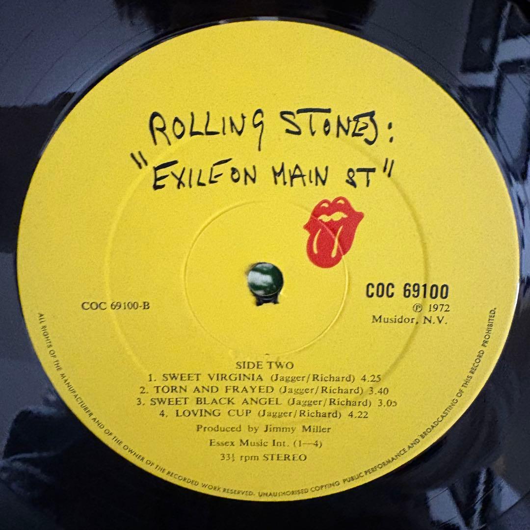 【ニアミント級！】ローリングストーンズ/メインストリートのならず者 UKオリジ