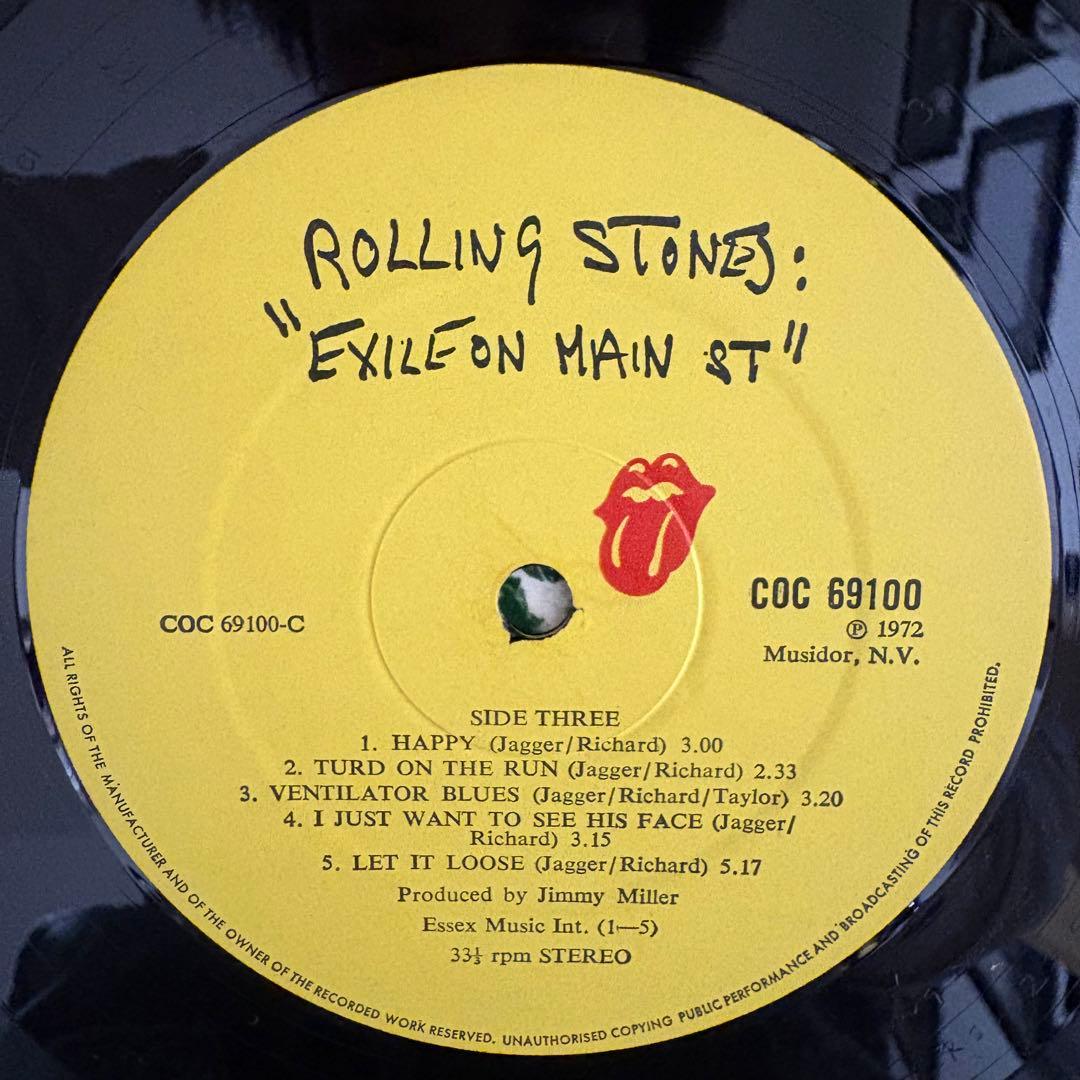 【ニアミント級！】ローリングストーンズ/メインストリートのならず者 UKオリジ