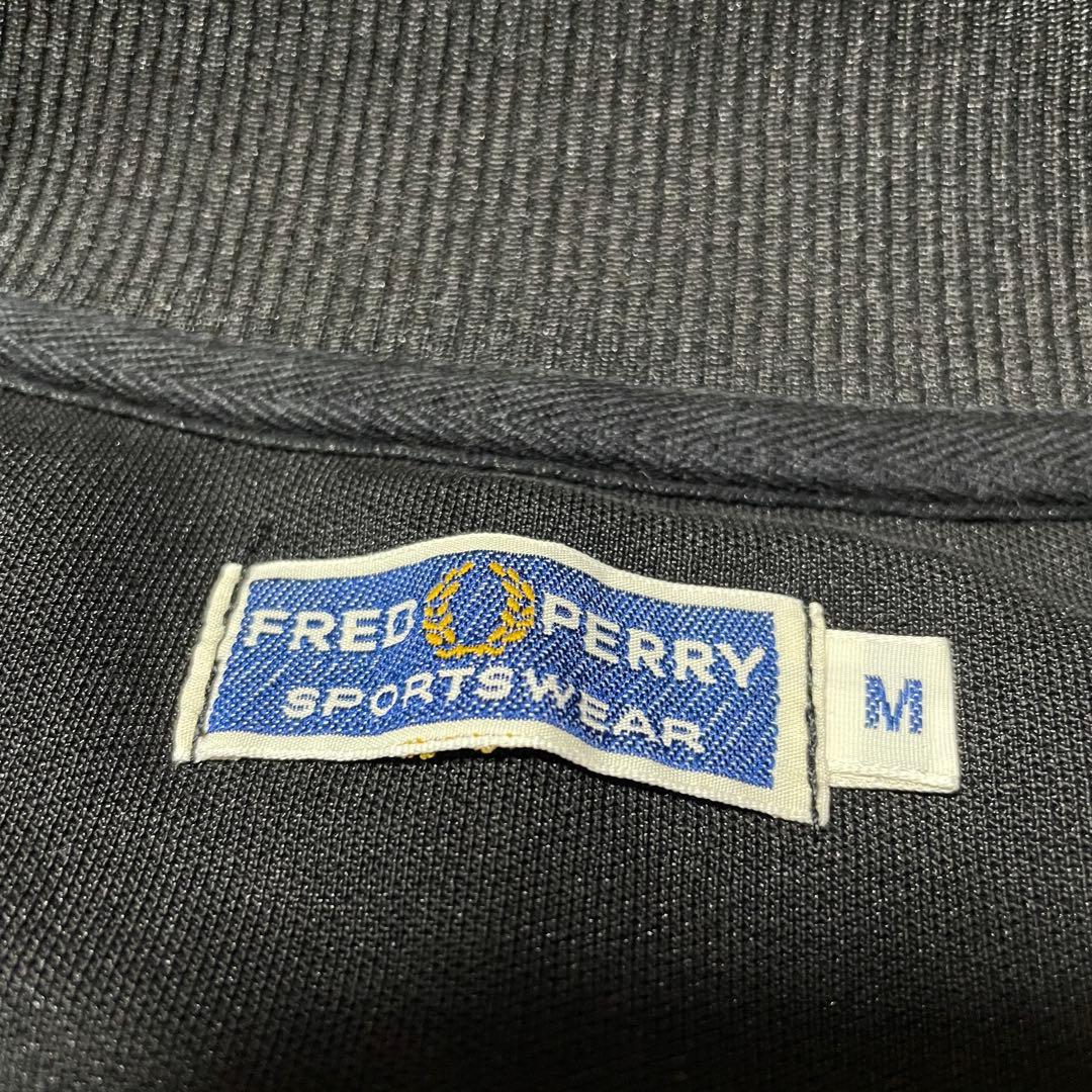 【ヒロ】希少 FRED PERRY トラックジャケット 90s 胸ロゴ