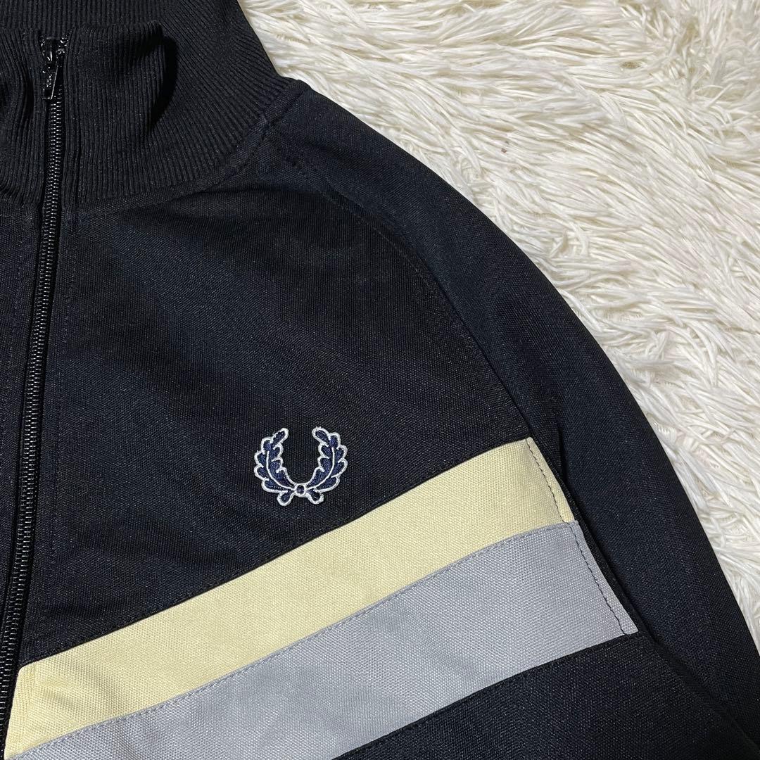 【ヒロ】希少 FRED PERRY トラックジャケット 90s 胸ロゴ