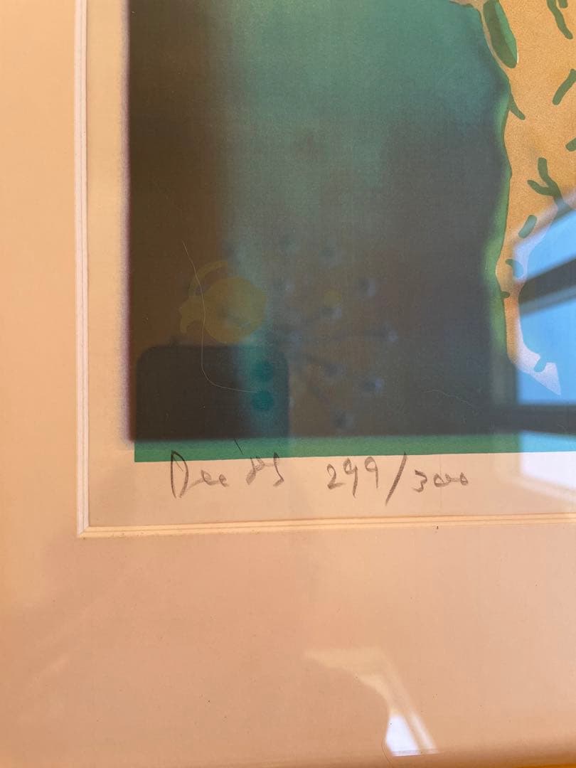 希少❣️シルクスクリーン299／300‼️サイン入り❣️NY購入‼️ポロラルフローレン❣️