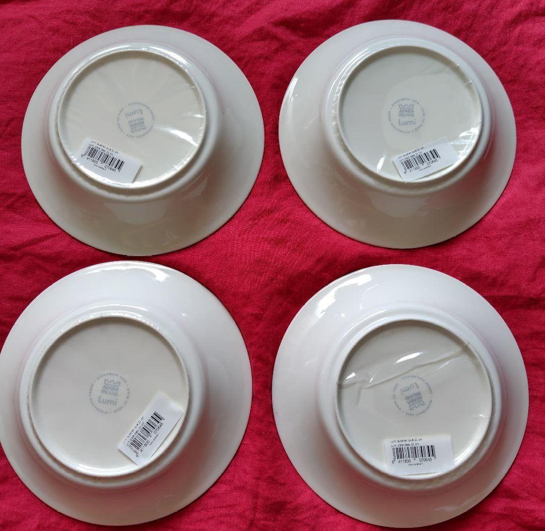 【パルくん】アラビア　21cmプレートディープ　4枚