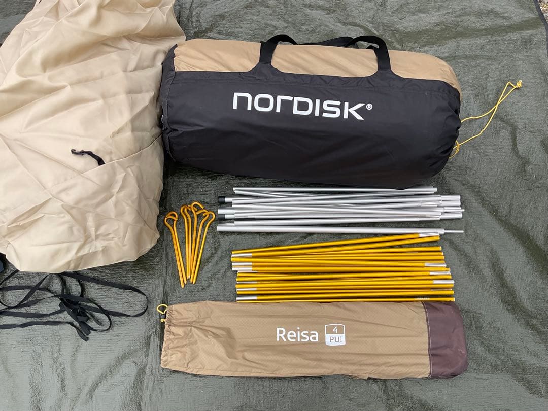 ノルディスク　レイサ4PU 希少カラー　ベージュ　GWセール