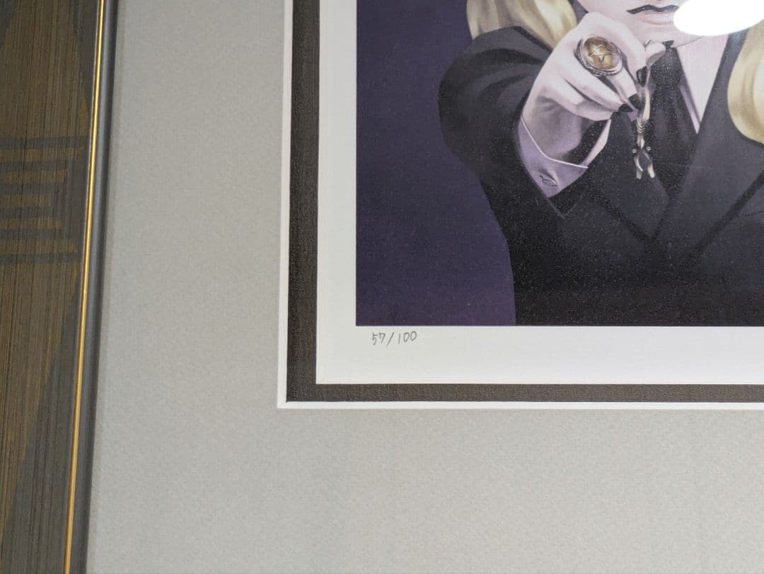 金子一馬 版画・シルクスクリーン「DEVILHEARTS」 57/100