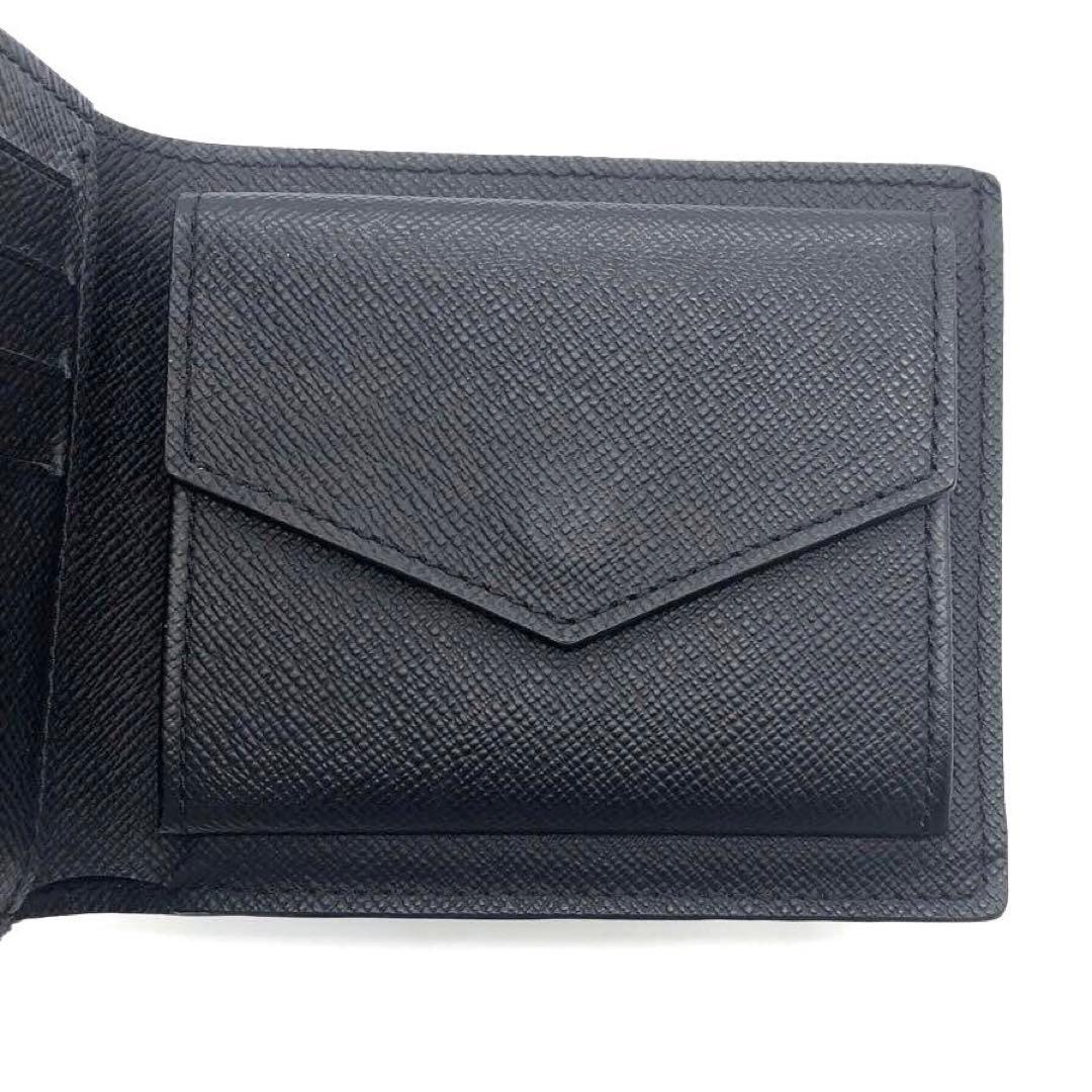 未使用✨ルイヴィトン タイガ　ポルトフォイユマルコ　ＮＭ　二つ折り財布 ブラック