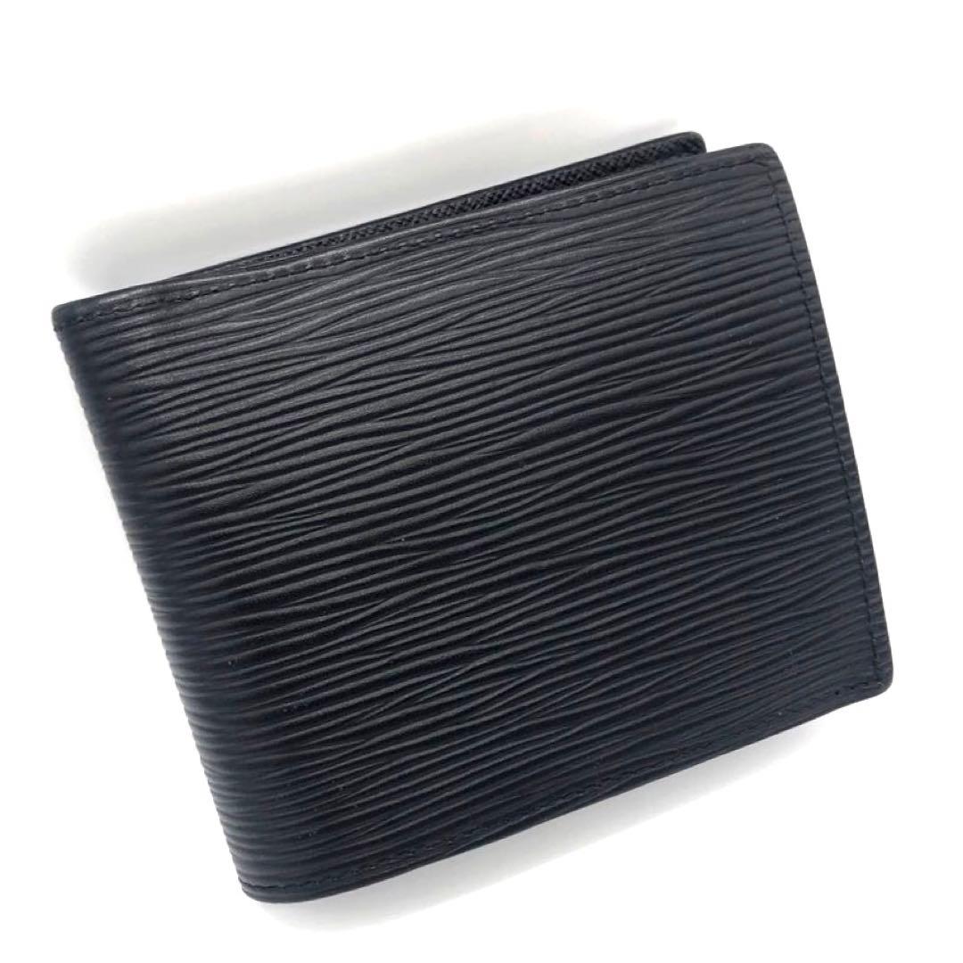 未使用✨ルイヴィトン タイガ　ポルトフォイユマルコ　ＮＭ　二つ折り財布 ブラック