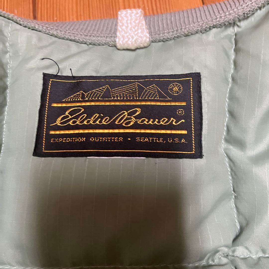 70's Eddie Bauer ダウンベスト カーキ