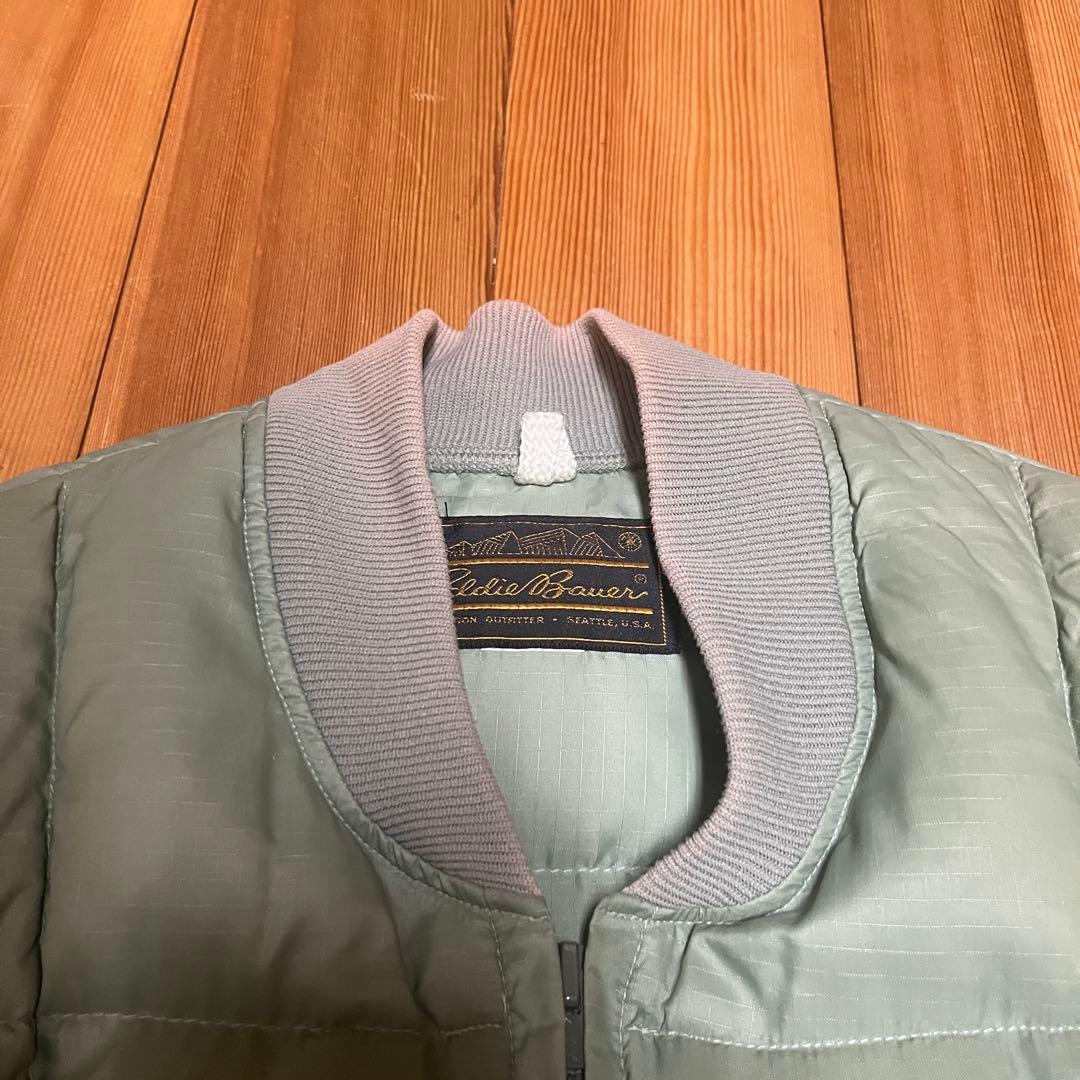 70's Eddie Bauer ダウンベスト カーキ
