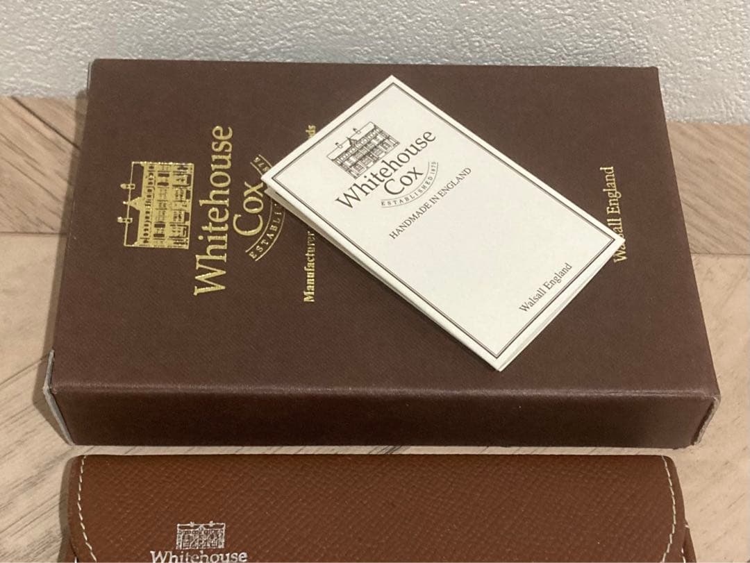 財布 ブライドルレザー ◆ Whitehouse Cox ホワイトハウスコックス
