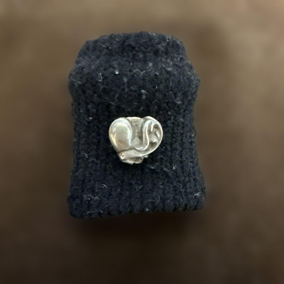 Chrom hearts ハートスタッド　ピアス