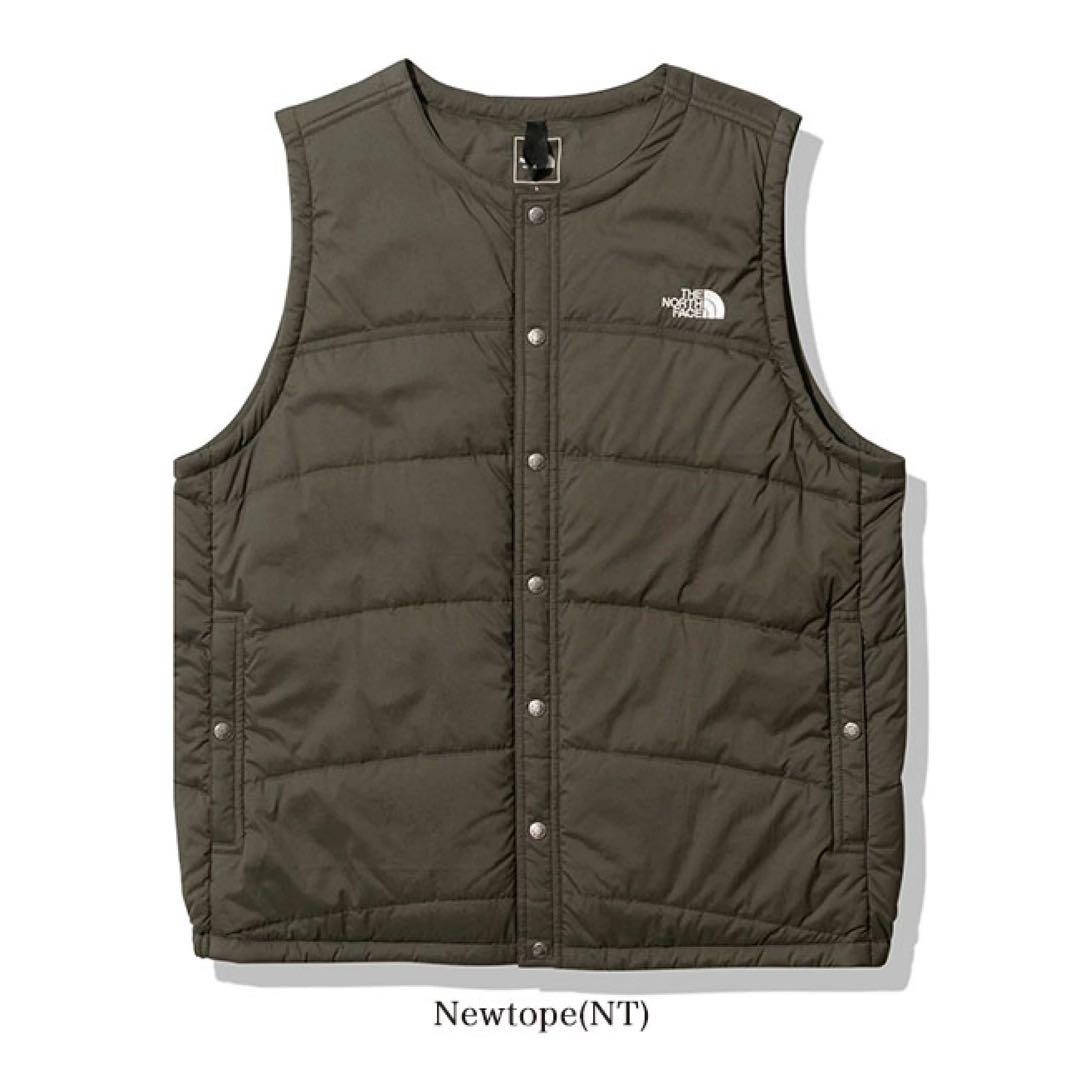 ノースフェイス メドウウォームベスト ニュートープ Lサイズ
