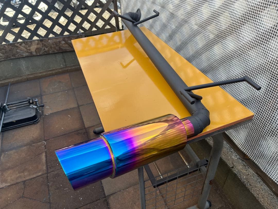 トヨタ86ZN6 BRZ前期！オリジナル右出し砲弾ストレートマフラー！リアピース