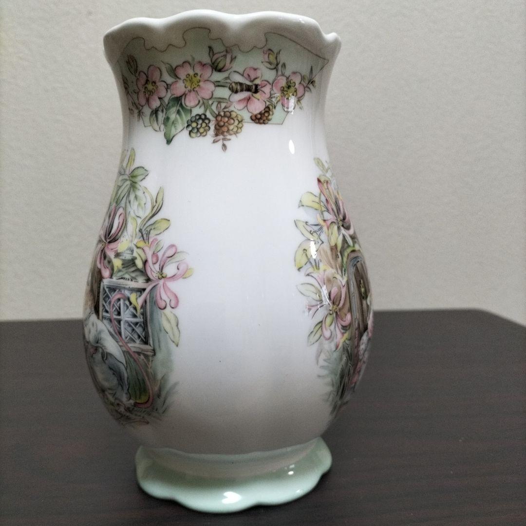 廃盤品  ブランベリーヘッジ　フラワーベース　希少