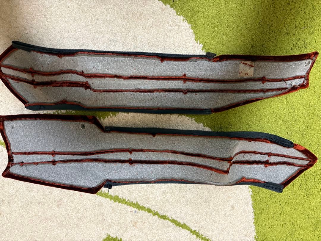 17スーパーグレート用 ドアハンドルカバー　モケットフラワー