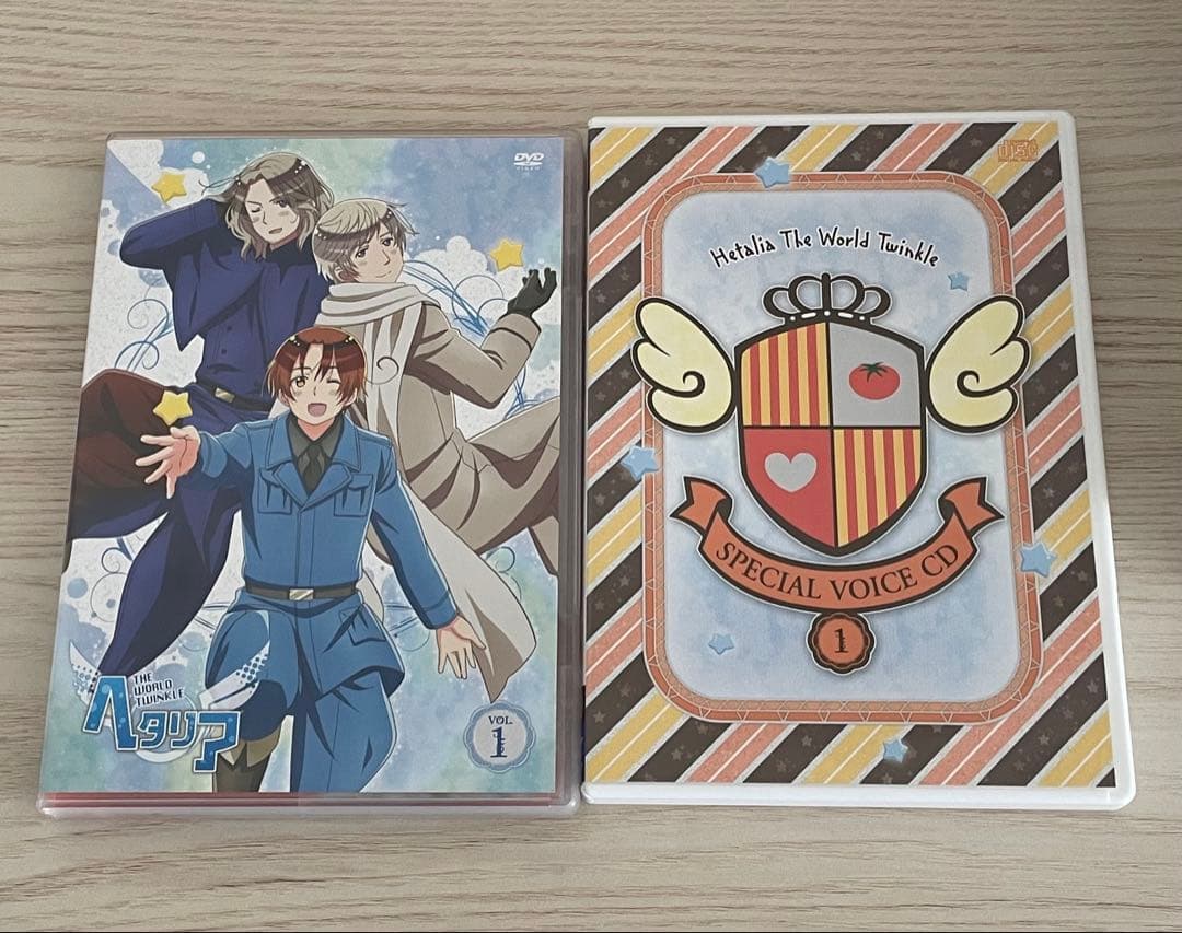 ヘタリア The World Twinkle アニメイト限定版 3巻セット
