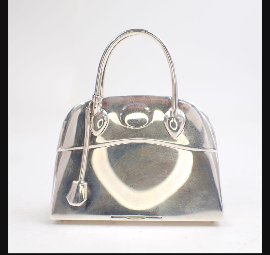 HERMESエルメスピルケース ボリードバッグモ チーフピルケースペンダント