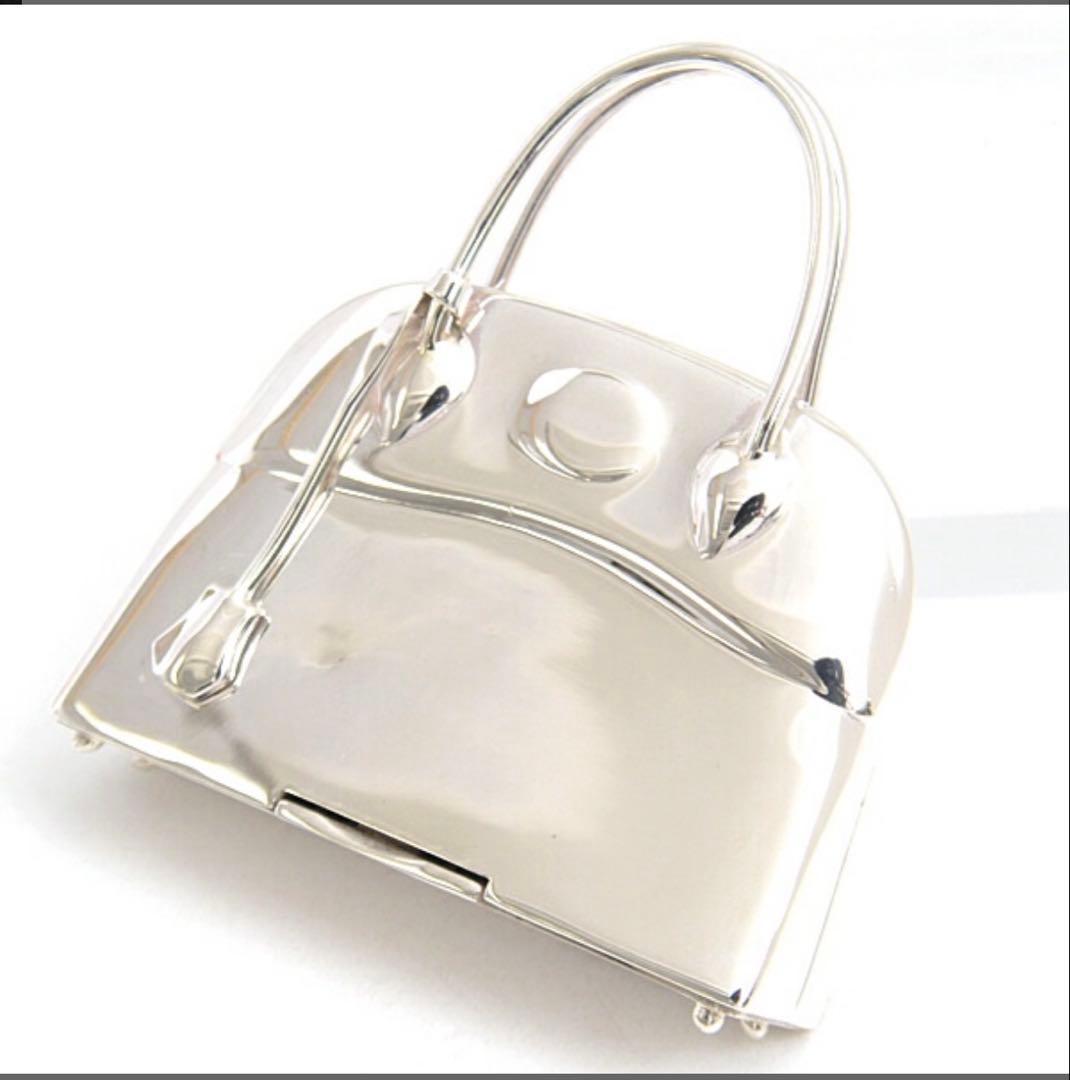 HERMESエルメスピルケース ボリードバッグモ チーフピルケースペンダント