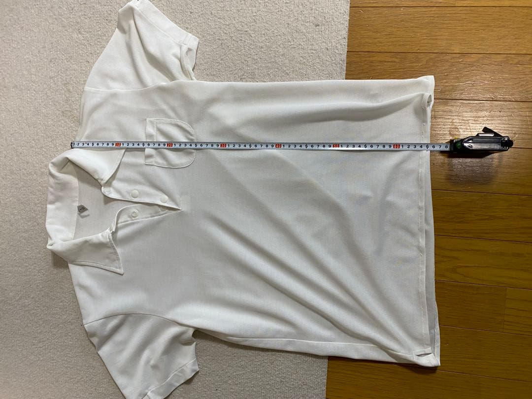 miumiu ポロシャツ メンズ ホワイト ポロシャツ ポケット付き