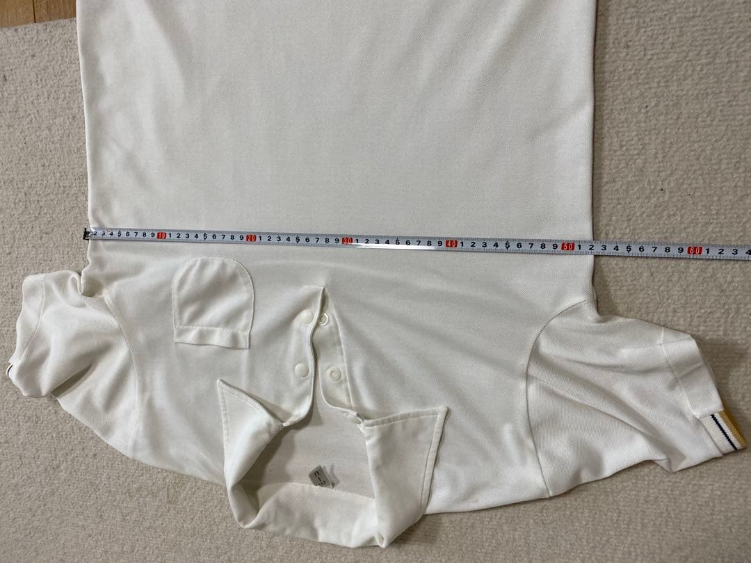 miumiu ポロシャツ メンズ ホワイト ポロシャツ ポケット付き