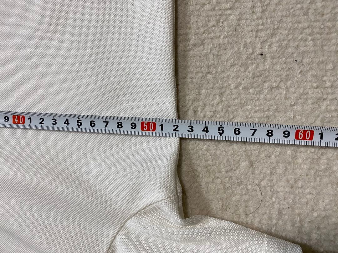 miumiu ポロシャツ メンズ ホワイト ポロシャツ ポケット付き