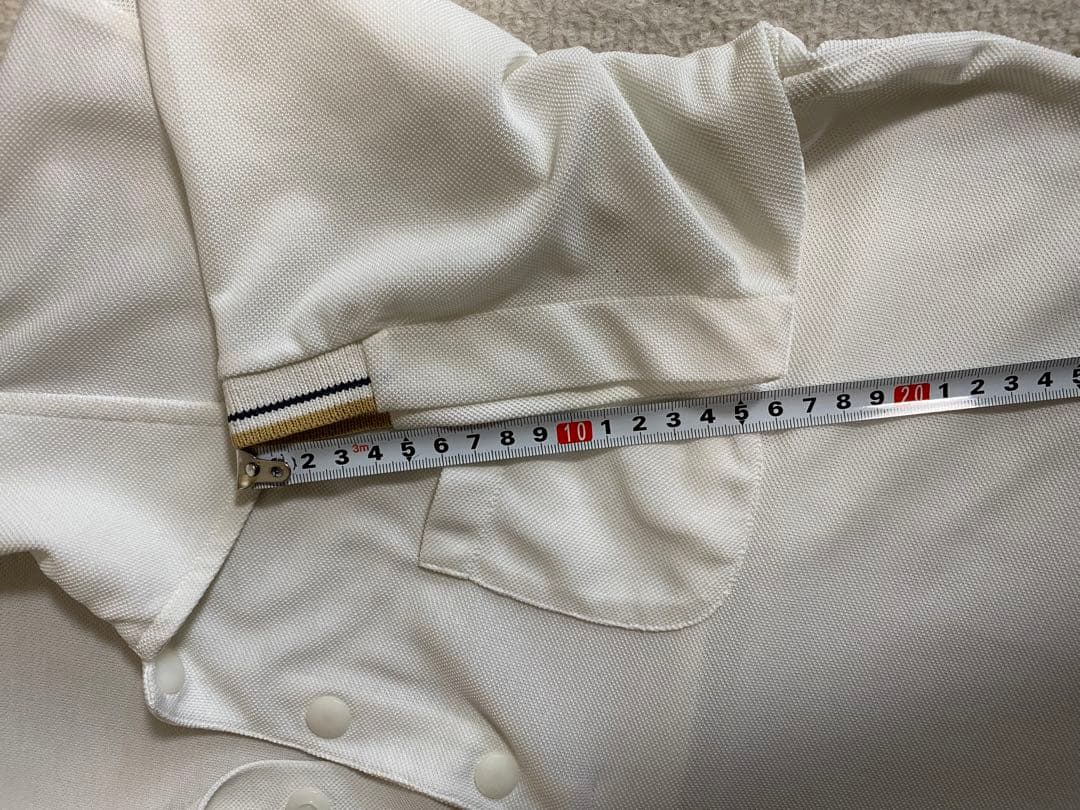 miumiu ポロシャツ メンズ ホワイト ポロシャツ ポケット付き