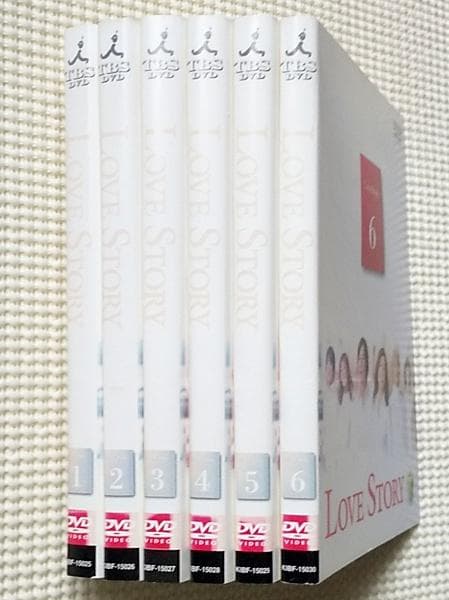 LOVE STORY ラブストーリー 全6巻 レンタル落ちDVD 中山美穂