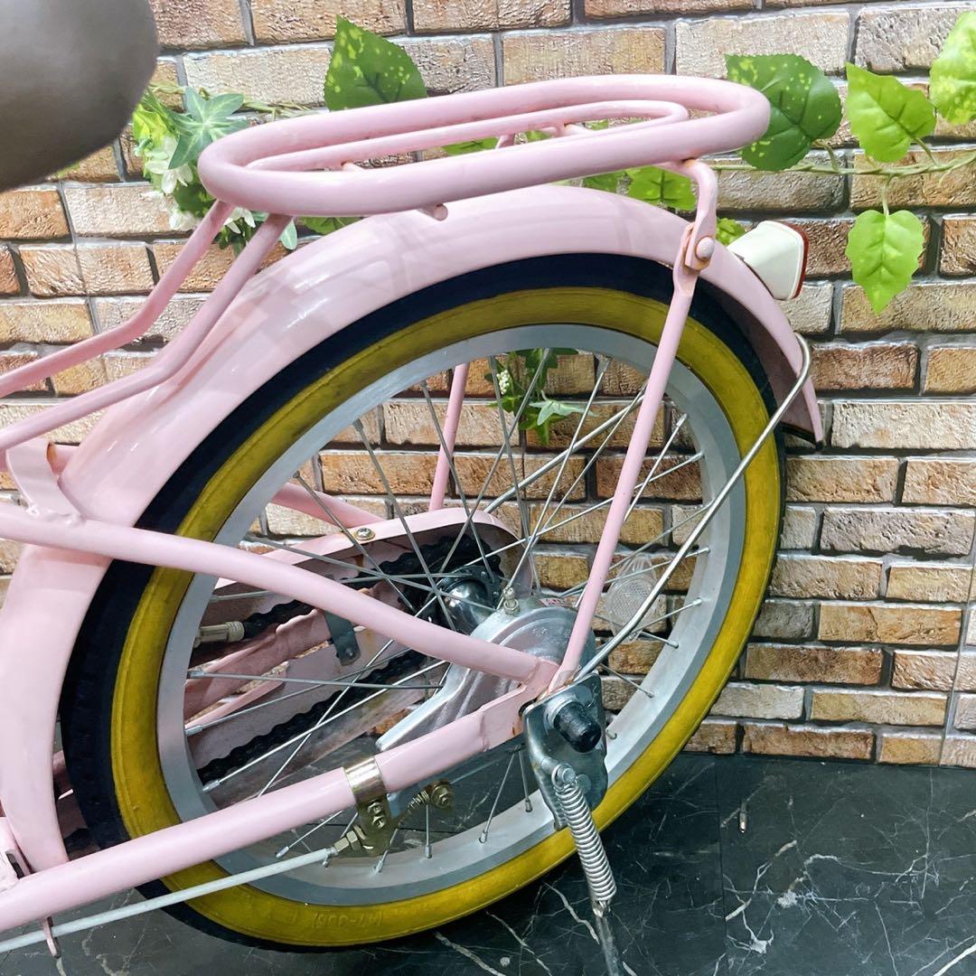【77】子供用自転車 子供車 itaz ピンク 18インチ