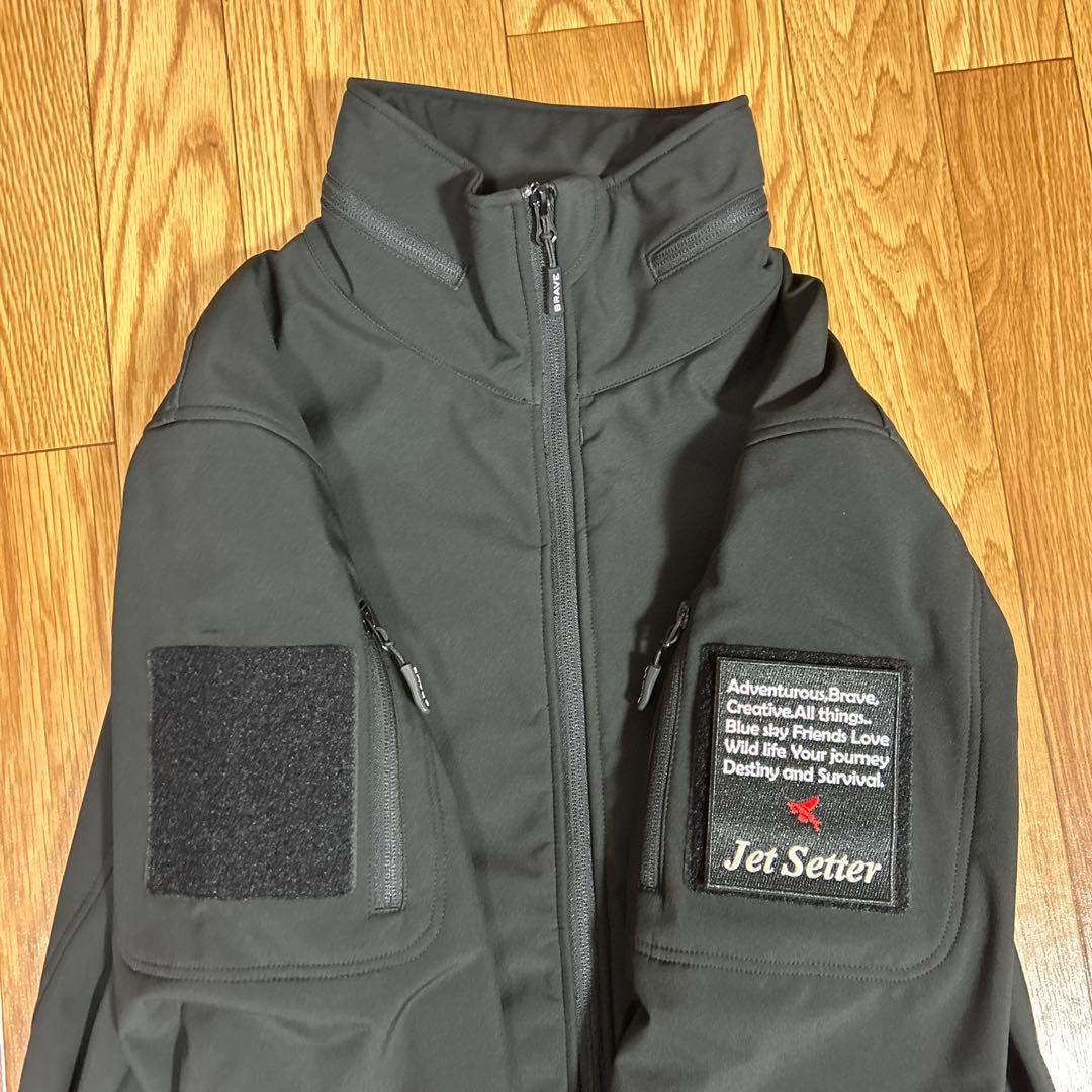 冒険用品　タクティカル・フリースジャケット　ジェットセッター