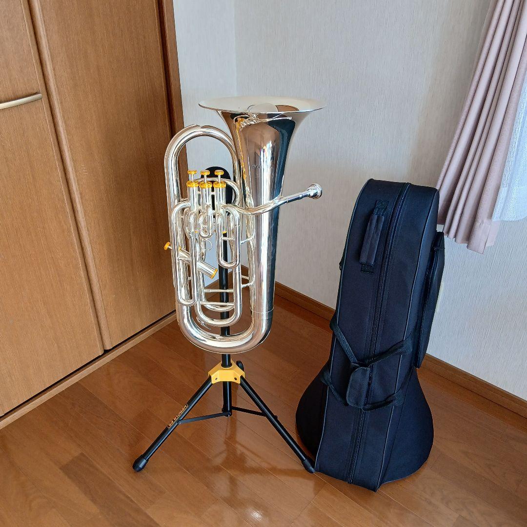 PLAYTECH ユーフォニアム 4ピストン(サイドアクション) 銀メッキ仕上げ