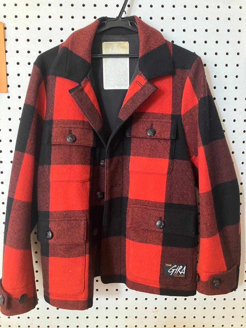 NIKE × GYAKUSOU チェックジャケット TEAM GIRA