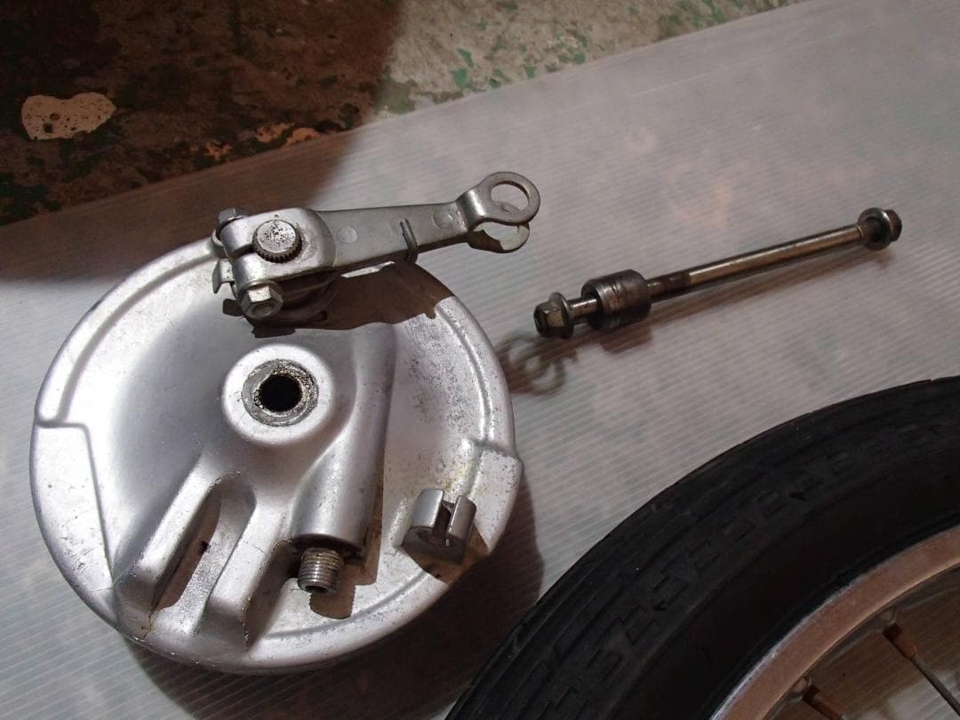 C50　スーパーカブ　前後ホイールセット